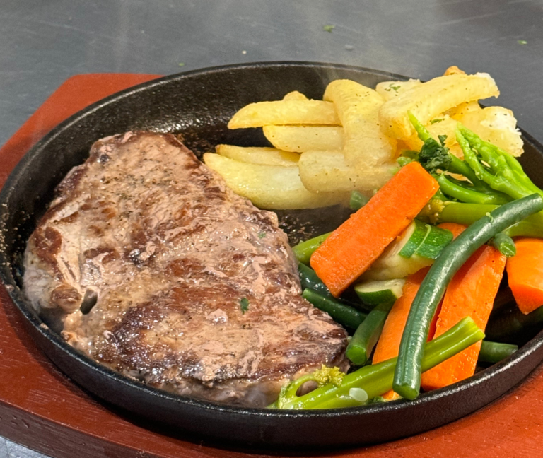 Sizzling Rump Steak