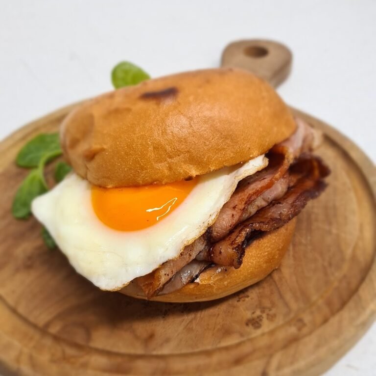 bacon egg roll